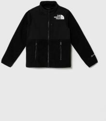 The North Face hanorac polar pentru copii DENALI JACKET culoarea negru, cu imprimeu PPYH-KUK01K_99X