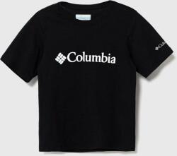 Columbia tricou de bumbac pentru copii Valley Creek Short culoarea negru, cu imprimeu PPYH-TSB07W_99X