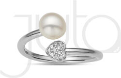 Ezüst ékszer Női bájos elegancia ezüst gyűrű - JTRM-0266 (JTRM-0266)