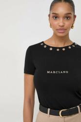 Marciano Guess tricou femei, culoarea negru PPYH-TSD06B_99X