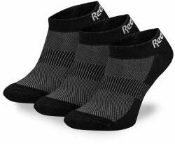 Reebok Set de 3 perechi de șosete joase unisex Reebok R0356-SS24 (3-pack) Negru
