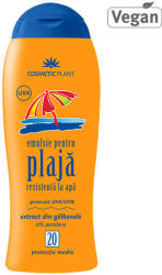 Cosmetic Plant Plaja Emulsie plajă rezistentă la apă SPF20, 200ml, Cosmetic Plant Plaja