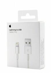 Apple gyári USB - Lightning adat és töltőkábel 1m (MQUE2ZM/A, MD818, MXLY2ZM/A)