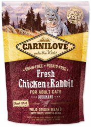 Carnilove Cat Fresh Chicken & Rabbit 0, 4kg - változat vagy színválaszték keveréke