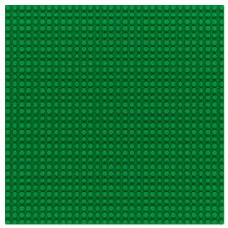 Sluban 25×25 cm-es alaplap építőjátékokhoz - zöld (M38-B0833C)