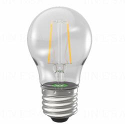 INESA Led Filament E27 2W, 250 lumen, 10db felett-10%. 45 mm. 2700 kelvin, meleg fehér. Kerti fényfüzér foglalatba is! (LLKFIL2WE2760275K2700)
