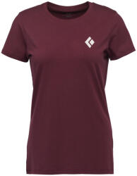 Black Diamond W EQPMNT FOR ALPINISTS SS TEE (Méret: S, Szín: Burgundy) (AP7524466049SML1)