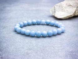 R. M. ékszer Tárd ki a szíved akvamarin karkötő (10112-RM-17)