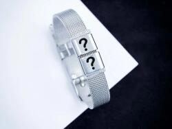 R. M. ékszer Személyre szabott 2 gravírozható medálos MoMents acél karkötő (19300RM)