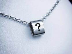 R. M. ékszer Személyre szabott gravírozható medálos MoMents anker acél nyaklánc (19322RM)