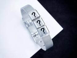 R. M. ékszer Személyre szabott 3 gravírozható medálos MoMents acél karkötő (19301RM)