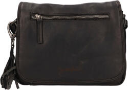 Justified Női bőr crossbody kézitáska Justified Hoben - fekete