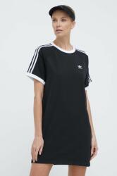 Adidas ruha 3-Stripes Raglan fekete, mini, oversize, IU2534 - fekete XXL