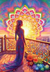 Art Puzzle - Puzzle Apus divin - 1 000 piese Puzzle