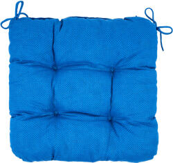 4home Pernă de scaun Buline albastru, 42 x 42 cm