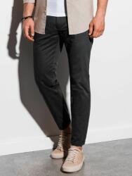 Ombre Clothing Chino Pantaloni Ombre Clothing | Negru | Bărbați | XXL