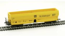Albert Modell Саморазтоварващ се вагон БДЖ BG-TPPBD 665 0027-1, епоха VI, Fals, жълт, ТЕЦ " Бобов Дол" (665016)