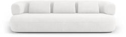 Micadoni Canapea Jenny cu 4 locuri si tapiterie boucle, alb ivory (MIC_4S_186_F1_JENNY1) Canapea