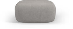 Micadoni Puf Jenny si tapiterie boucle, gri deschis (MIC_POUF_186_F1_JENNY7)