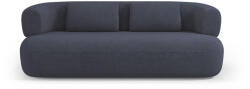 Micadoni Canapea Jenny cu 3 locuri si tapiterie boucle, albastru inchis (MIC_3S_186_F1_JENNY6) Canapea