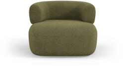 Micadoni Fotoliu Jenny si tapiterie boucle, verde (MIC_ARM_186_F1_JENNY5)