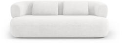 Micadoni Canapea Jenny cu 3 locuri si tapiterie boucle, alb ivory (MIC_3S_186_F1_JENNY1) Canapea