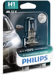 Philips Bec Far H1 55W 12V X-Treme Vision Pro150 (Blister) Philips (12258XVPB1)