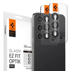 Spigen Folie Camera pentru Samsung Galaxy S24 Plus (set 2) - Spigen Optik. tR EZ FIT - Black (KF2318890) - casacuhuse