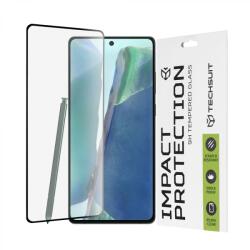 Techsuit Folie pentru Samsung Galaxy Note 20 - Techsuit 111D Full Cover / Full Glue Glass / 3D Curved Screen - Black (KF2314525) - casacuhuse