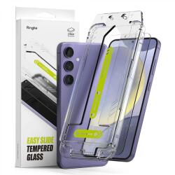 Ringke Folie pentru Samsung Galaxy S24 (set 2) - Ringke Easy Slide Tempered Glass - Clear (KF2318982) - casacuhuse