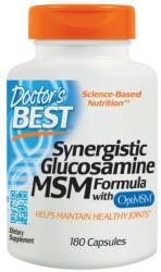 Doctor's Best Synergistic Glucosamine MSM Formula | With OptiMSM [180 капсули]