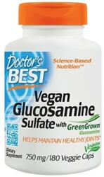 Doctor's Best Vegan Glucosamine Sulfate 750 mg | With GreenGrown [180 капсули]