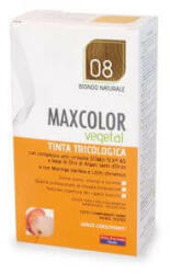 Vopsea de par Vegetal, nuanta 08 Blond natural, 140 ml, MaxColor