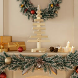 vidaXL tömör fenyő karácsonyfa dekorációnak 60 cm (357993) - balena