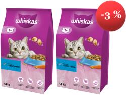 Whiskas Adult 2x14 kg - dry food for adult cats, with delicious tuna
