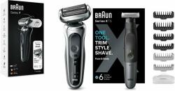Braun Series 7 71-S1000s + XT5200 (BRAHS705SS) Borotva