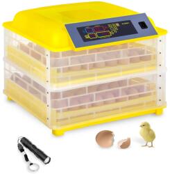 incubato Tojás inkubátor - 96 tojás - lámpával és vízadagolóval - teljesen automatikus (IN-96DDI)