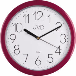 JVD Ceas de perete silențios HP612.1 Bordeaux