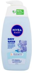 Nivea Baby Body Wash Mild Bath gyengéd tusfürdő és fürdőgél 450 ml gyermekeknek