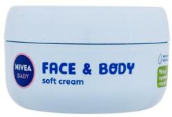 Nivea Baby Face & Body Soft Cream gyengéd arc- és testápoló krém 200 ml gyermekeknek