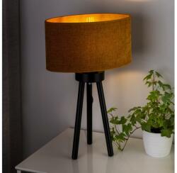 Duolla Duolla - Asztali lámpa OVAL 1xE27/15W/230V átm. 30 cm barna DU603515 (DU603515)