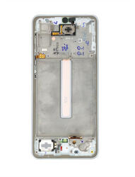 Samsung Galaxy SM-A336B A33 5G kompatibilis LCD kijelző, Király fehér (GH82-28143B)