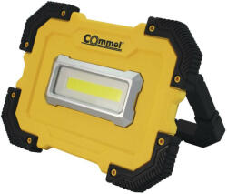 Commel LED reflektor 10W, hordozható, akkumulátoros, 1000 lumen (308-312)