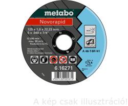 Metabo vágókorong ¤ 125x1, 0 inox novorapid 616904000 - szerszamstore