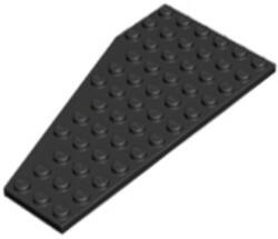 LEGO® Alkatrészek (Pick a Brick) Fekete 6X12 Elem Jobb Oldali Csatlakozással 4143181