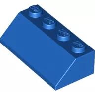 LEGO® 3037c7 - LEGO kék kocka 45° elem 2 x 4 méretű (3037c7)