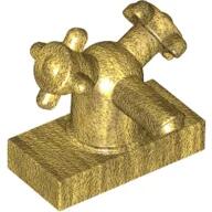 LEGO® 13770c115 - LEGO gyöngyház arany kis csaptelep két csappal (13770c115)