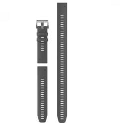 Garmin Descent óraszíj 22mm szürke szilikon búvár (QuickFit) (010-13113-00)