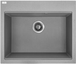Laveo Tau chiuvetă din granit 60x50 cm gri/grafit/onix SBT5106 (SBT5106) Chiuveta