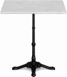 Blumfeldt Patras, bisztró asztal, márvány asztallap, 60 x 60 cm, öntöttvas lábazat (GDMC1-Patras-E) (GDMC1-Patras-E)